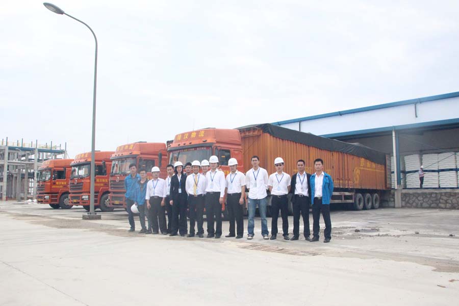 Sinochem polypropylene first shipment.