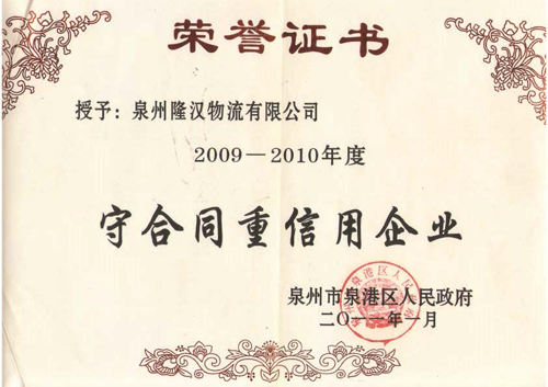 Credible unit contract in 2009