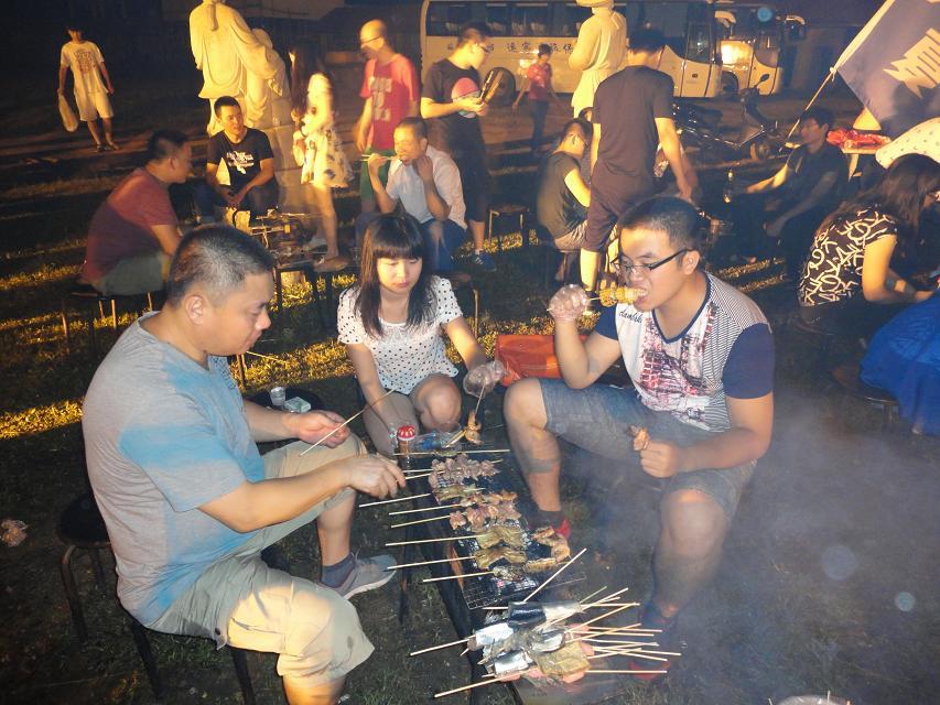 2014 old Thai trip the third stop: bonfire party