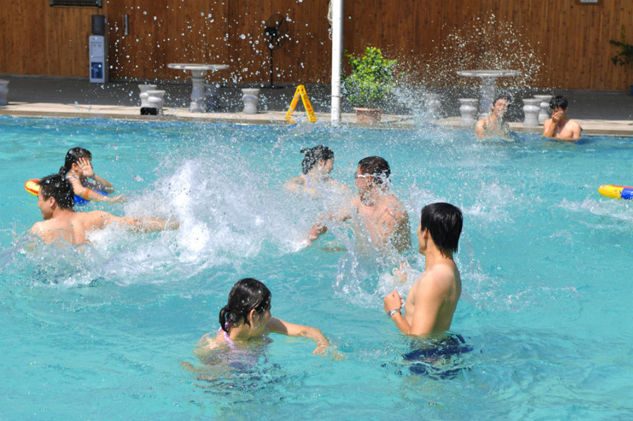 2014 old Thai trip five station: bubble hot spring